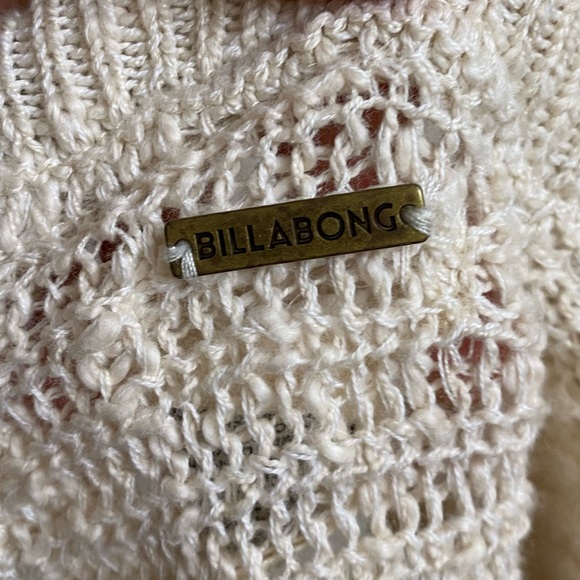 Billabong Cross My Heart Sleeveless Sweater Size Large - Picture 9 of 9